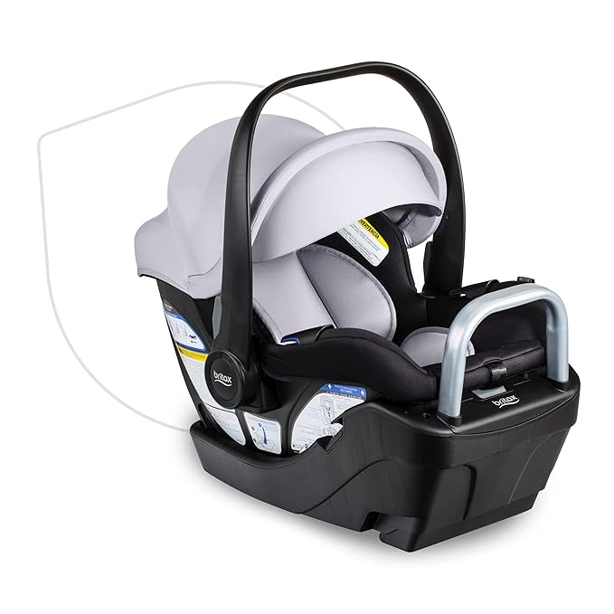 Britax Willow S Infant Car Seat with Alpine Base, ClickTight Technology, Rear Facing Car Seat & Alpine™ Infant Car Seat Base with ClickTight®