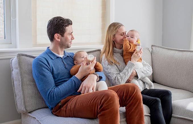 BIBS Bottle Nipple | BPA Free Natural Rubber | Made in Denmark | Slow Flow 2-Pack