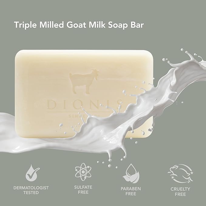 Dionis Goat Milk Men’s Fresh Scented Bar Soap 6 oz (Pack of 1)