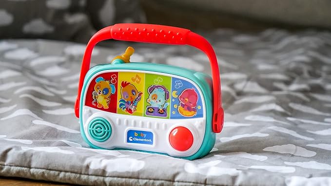 Clementoni 17459 My First Radio – Baby, Early Learning, Educational Toy – 10 Months and Above