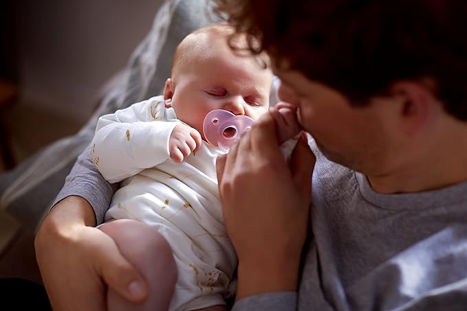 Philips Avent Soothie Heart Pacifier,Pink/Light Pink,0-3 Months,SCF099/42,4 Count (Pack of 10)