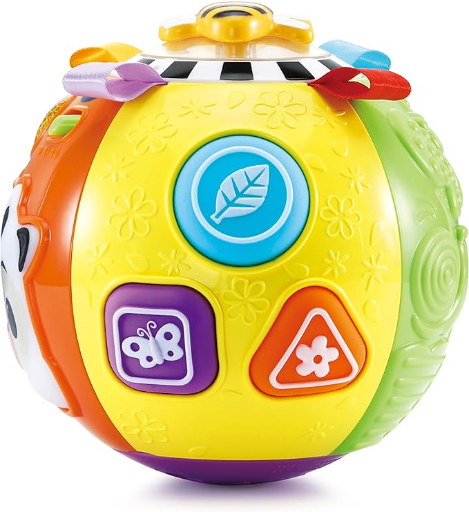Vtech Baby Exploration Ball - Colourful Toy with Songs, Sounds and Shapes for Endless Exploration Fun - 6-36 Months