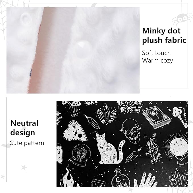 Goth Carseat Covers Baby, Gothic Winter Carseat Cover for Baby, Minky Baby Car Seat Cover for Boy & Girl, Peekaboo Opening Car Seat Canopy for Newborn, Multi Use Mom Nursing Cover, Gothic