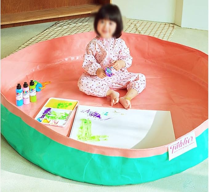 Multiful Mat, Kids Playmat Water Play Touch Mat, Kimchi Mat(KimJang Mat), Waterproof 55.1 inch/ 140cm Diameter, Making Kimchi