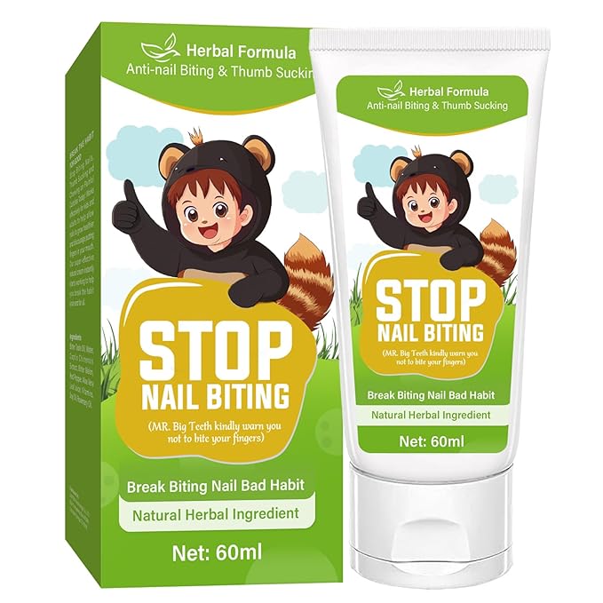 Nail Biting Prevention for Kids, Effective Thumb Sucking Deterrent for Toddlers, Bitter Nail Biting Prevention for Kids to Stop Habit, Long-Lasting Formula