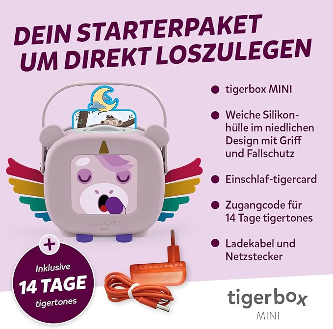 Tiggerbox Mini (Starter Pack, Unicorn)