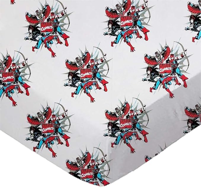 SheetWorld Baby Fitted Playard Sheet 24 x 42 inches, 100% Cotton Woven Sheet, Unisex Boy Girl, Character Print, Made in USA, Compatible with Travel Crib