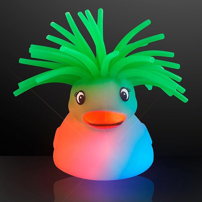 Light Up Funky Flashing Disco Duck (Set of 6)