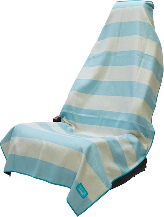 Sprints Athletic Running Towel, Full-Sized, Car Seat Cover - Performance Microfiber (Saltwater Boardwalk)