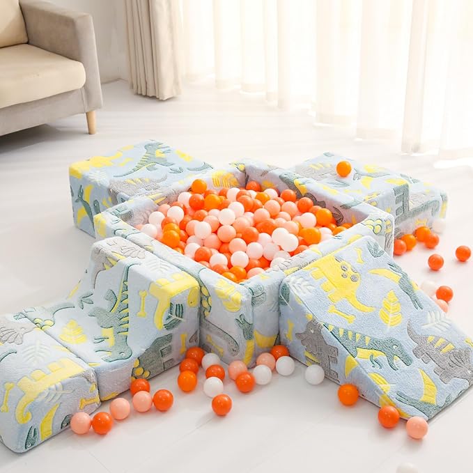 GOGOSO Ball Pit Balls for Toddlers Dogs Baby Boys Girls 2.2Inch Plasticball Toys for Kid Play Tent Birthday Slides Party Decor 50 100 170 200 500 1000