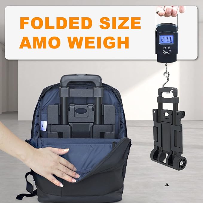 Car Seat Stroller, Car Seat Carrier for Airport with Wheels and Compact Fold, Foldable Carseat Travel Cart with Belt