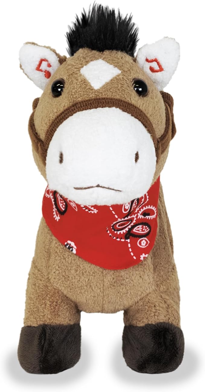 Cuddle Barn – Gallop The Musical Horse | Animated Plush Toy | Gallops, Trots, and Sings “Giddy Up, Lil’ Cowboy” | Stuffed Animal 10”