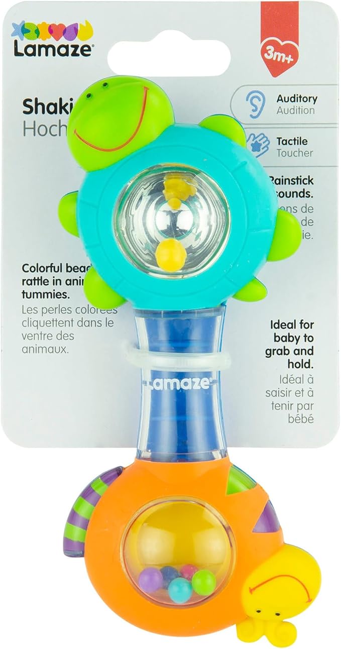 The First Years LC23098 Shakin Rattle with Shell (1 Piece)