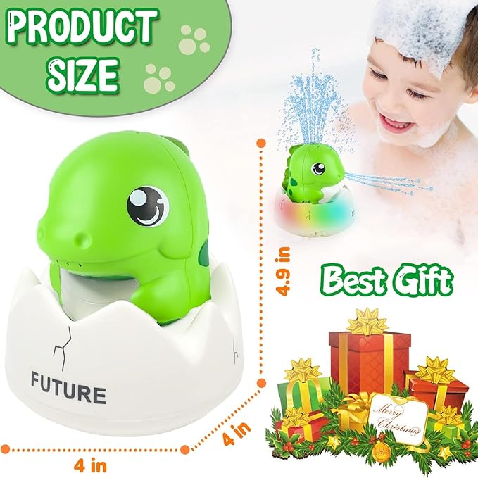 ZHENDUO Baby Bath Toys, Rechargeable Bath Toys, Whale Spray Water Bath Toy, Sprinkler Bathtub Shower Toys for Toddlers Kids Boys Girls, Pool Toy for Baby