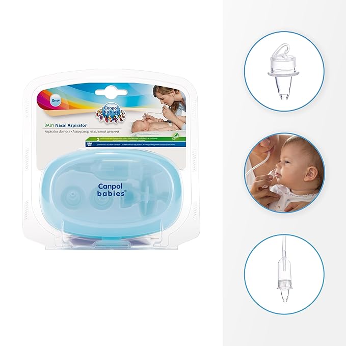 Canpol Babies CB05119U Nasal Aspirator with Refills