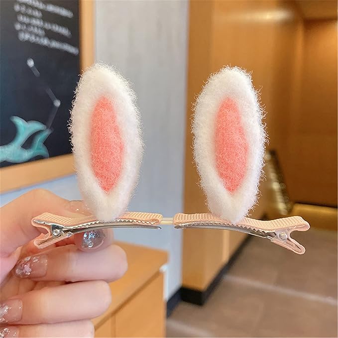 Easter Bunny Ears Easter hairpin Crown Spring Bunny Hair Accessories(F80-A)