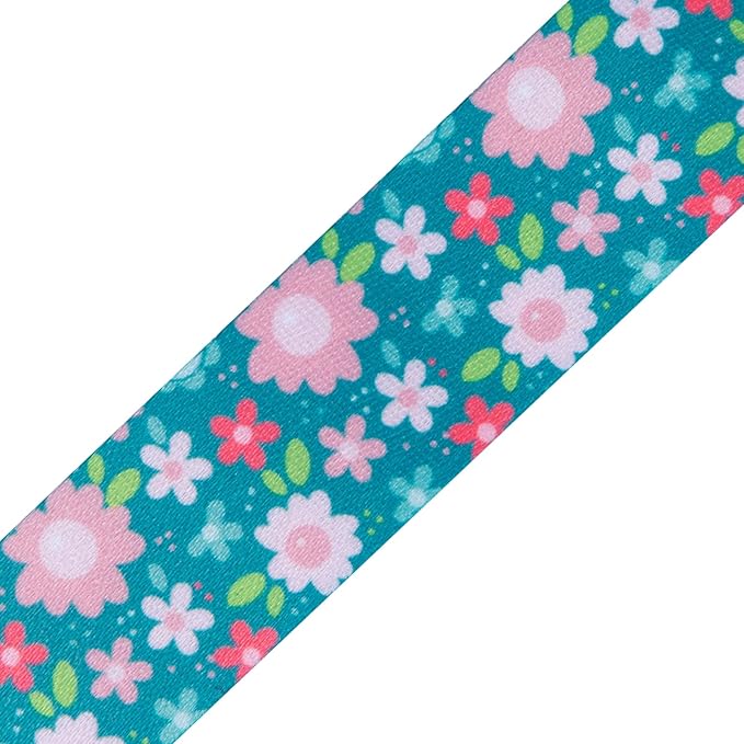 babygoal Floral Pacifier Clips, 6 Pack Binky Paci Holder Leashes Fits for Most Baby Pacifiers and Binkies