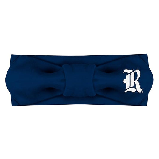 Creative Knitwear Rice Owls Infant Girls Navy Solid Hair Knot Headband Embroidered Logo - Size Newborn - 4T