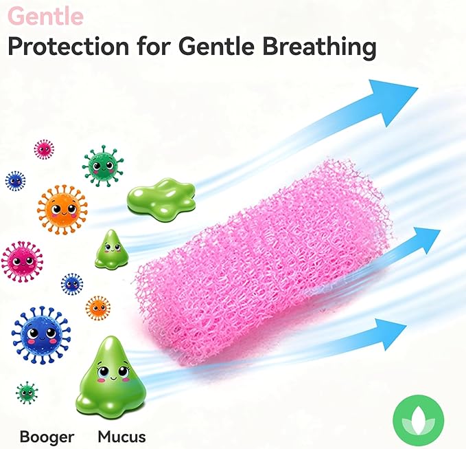 Replacement for NozeBot Nasal Aspirator Hygiene Filter, 90 Packs Baby Nose Cleaner Filters Comes with Baby Nose Cleaning Tweezer, Purple