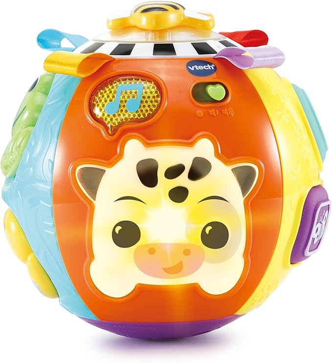 Vtech Baby Exploration Ball - Colourful Toy with Songs, Sounds and Shapes for Endless Exploration Fun - 6-36 Months