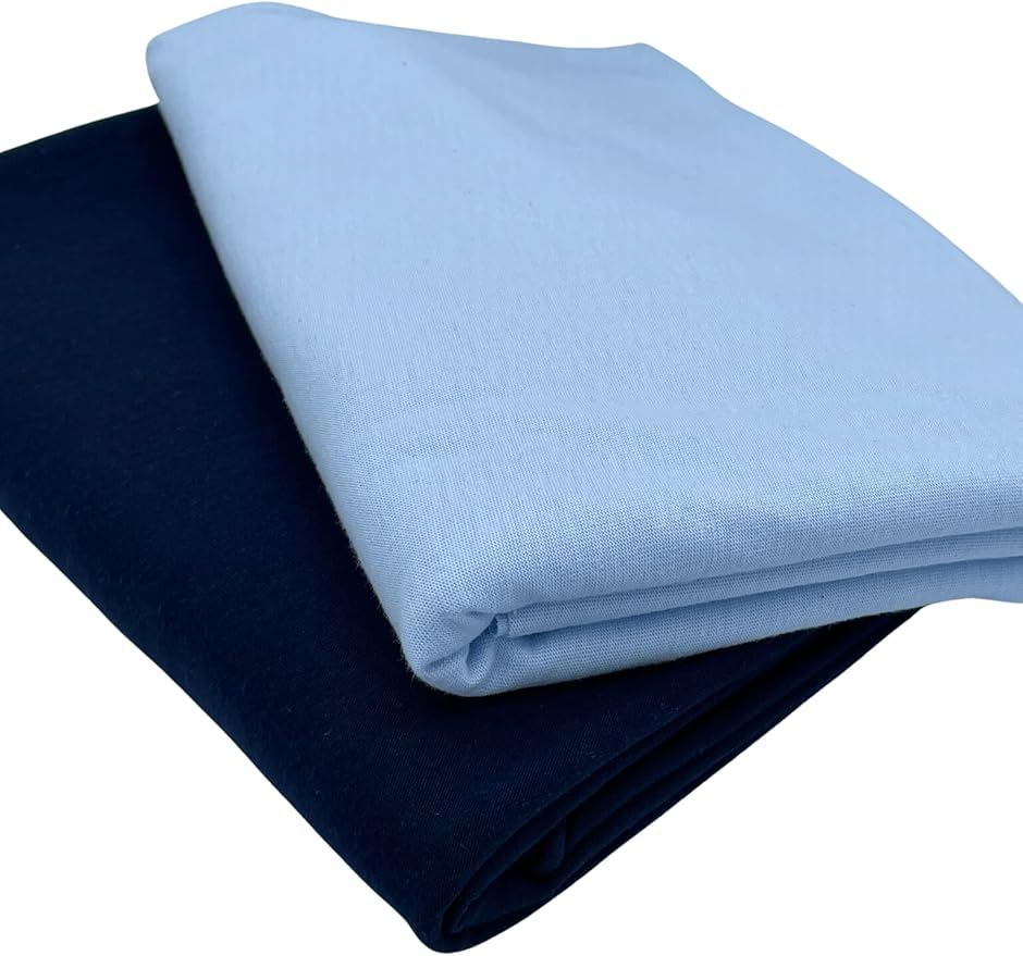 Pack N Play Sheets Fitted 27 x 39, Compatible with Graco Pack N Play or Similar - 100% Jersey Cotton - Soft, Durable & Hypoallergenic, 2-Pack, Blue & Navy, by SheetWorld, Made in USA