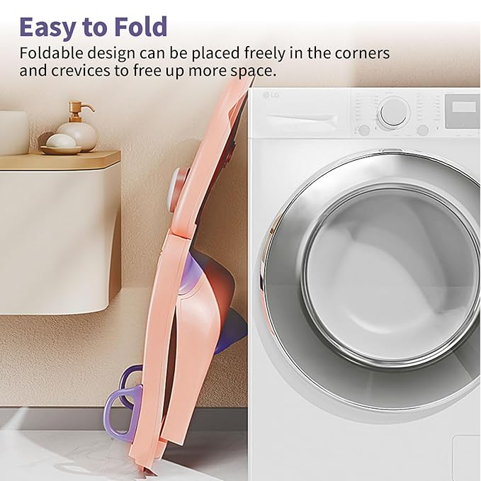 Hair Washing Station for Kids Children's Shower Seat Adjustable Children Shampoo Chair Bath Seat Household Foldable for 1 to 16 Years Old