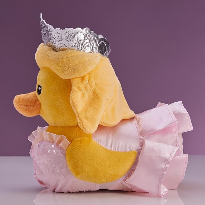 TUBBZ Plush: Wicked for Good - Glinda Upland Cosplaying Rubber Duck Soft Plush Collectible Toy