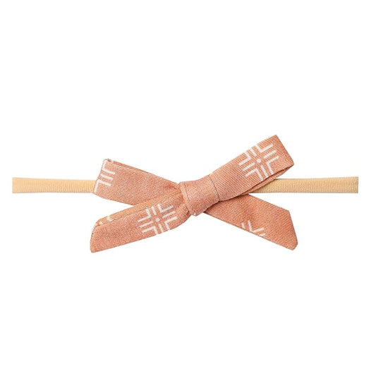 Copper Pearl Baby Bows: Stylish Headbands for Baby Girls, Premium Soft and Stretchy Baby Headbands, Perfect for Newborns, Trendy Designs - Mesa