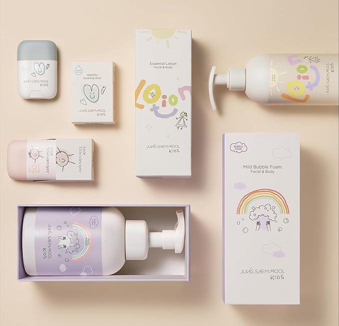 JUNG SAEM MOOL OFFICIAL] KIDS Essential Lotion Facial & Body