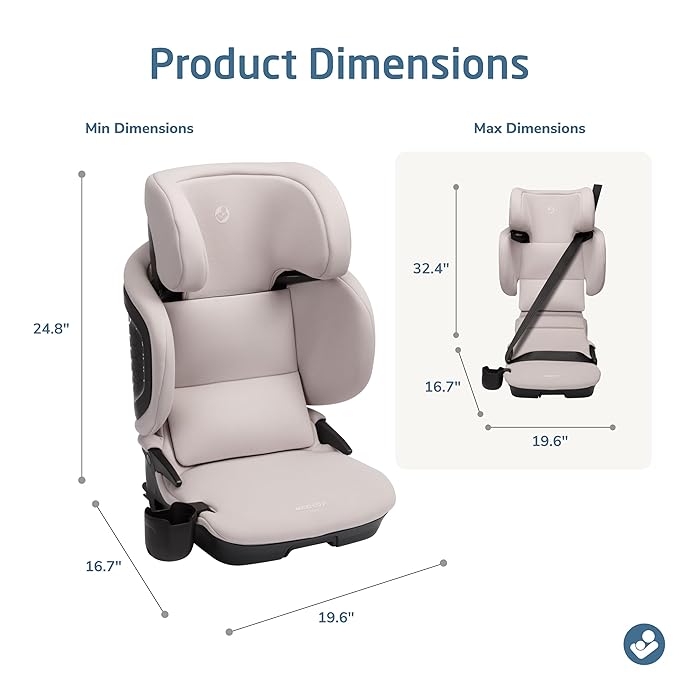 Maxi-Cosi Tanza Belt-Positioning Booster Car Seat, SeaDrift