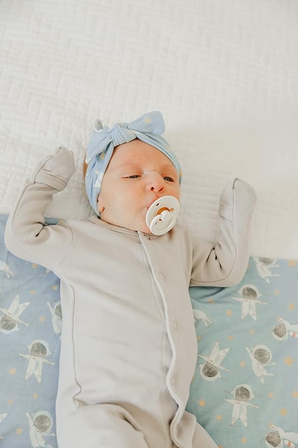 Copper Pearl Baby Bows: Stylish Headbands for Baby Girls, Premium Soft and Stretchy Baby Headbands, Perfect for Newborns, Trendy Designs - Neil