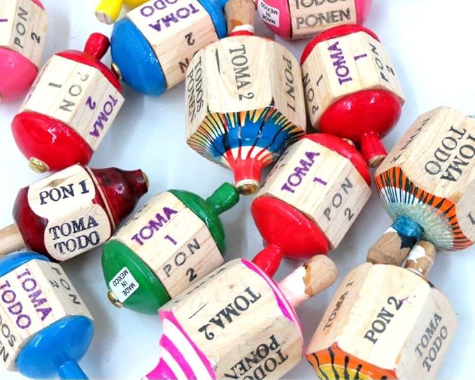 Leos Imports Toma Todo Pirinola Spinning Top Mexican Game