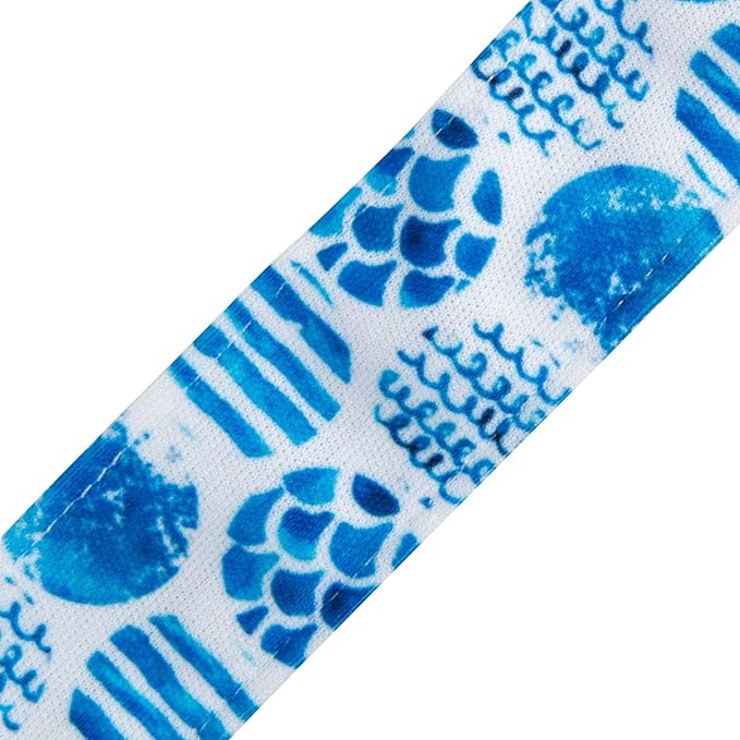 babygoal Baby Ocean Blue Pacifier Clips, 6 Pack Pacifier Holder Clip for Girls and Boys Fits for Most Pacifiers and Binkies