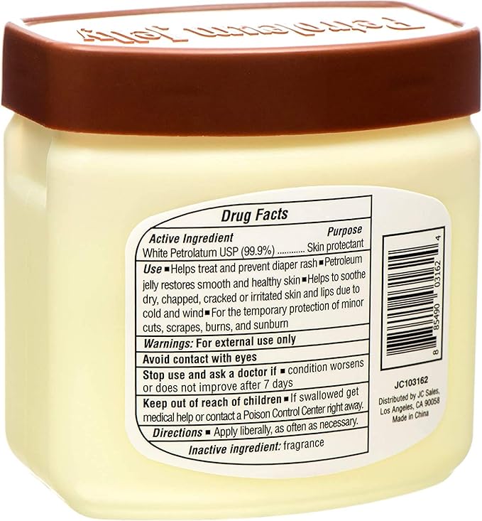 Petroleum Jelly, 6 oz, Pack of 4 (Cocoa Butter)