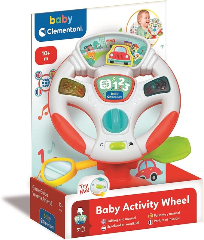 CLEMENTONI -17532-ACTIVITY Wheel (LOC1) -K-