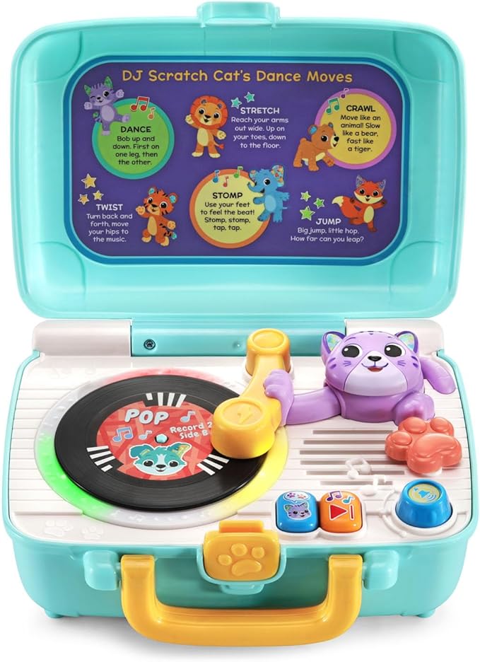 VTech DJ Scratch Cat Record Player