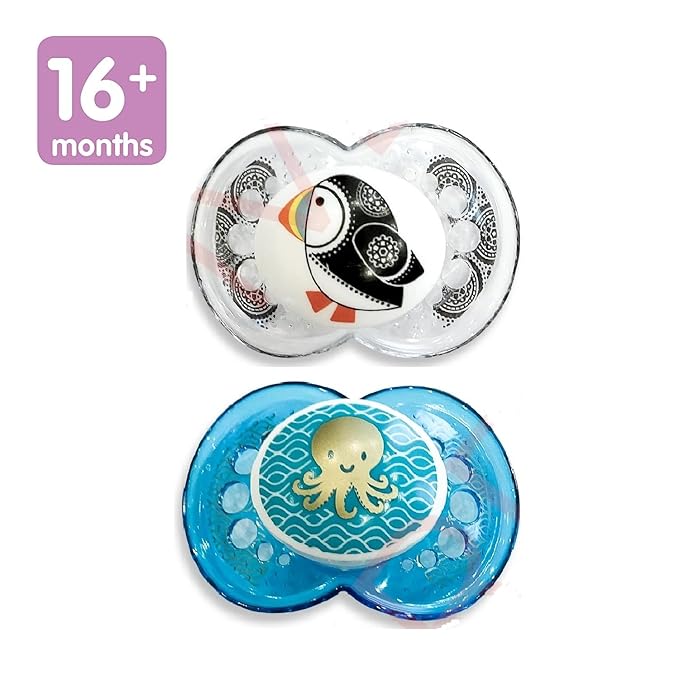 MAM Original, Nipple Shape Helps Promote Healthy Oral Development, 2 Pack, 16+ Months, Bird