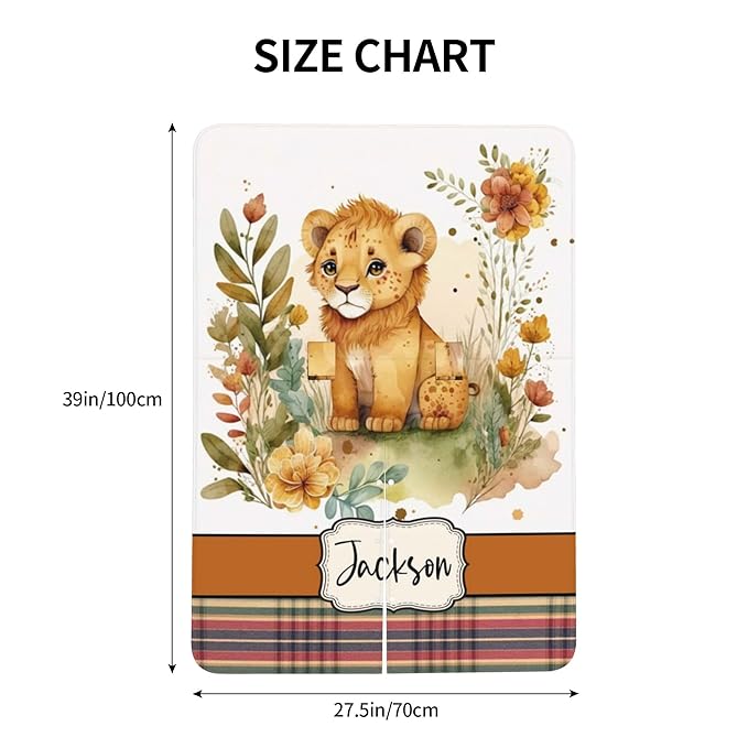 Personalized Winter Carseat Cover for Baby Custom Name Car Seat Canopy for Newborn Baby Boys Girls 2 in 1 Mom Nursing Breastfeeding Covers Lion Minky Baby Carrier Stroller Covers