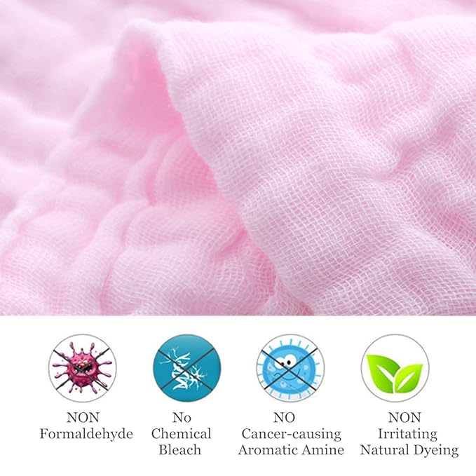 MUKIN Baby Washcloth and Baby Bath Towels