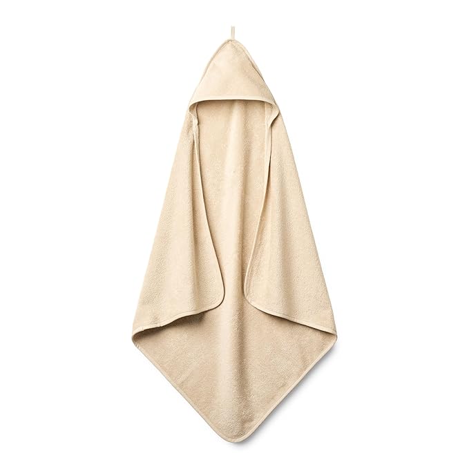 Hooded Baby Towels - 100% Organic Cotton Baby Bath Towels – Baby Towels, Baby Bath Towels for Baby Boy, Baby Girl, 32" x 32" Super-Soft and Absorbent Baby Towels for Newborn (Fog)
