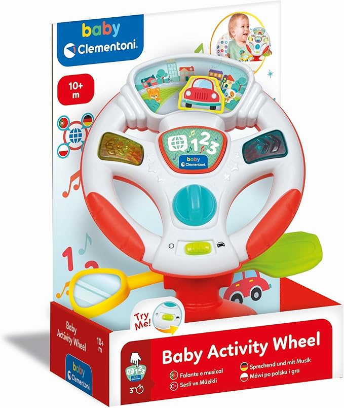 Clementoni Baby Clementoni Activity Steering Wheel