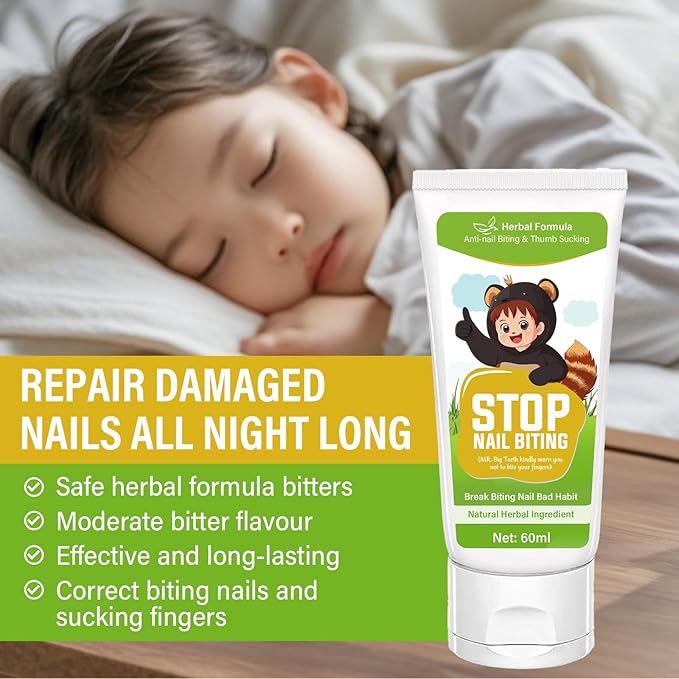 Nail Biting Prevention for Kids, Effective Thumb Sucking Deterrent for Toddlers, Bitter Nail Biting Prevention for Kids to Stop Habit, Long-Lasting Formula