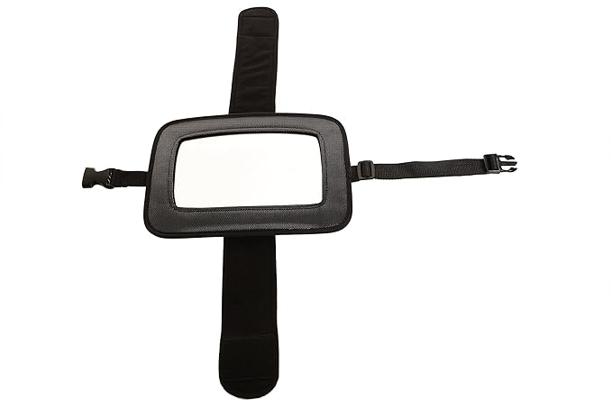 Dreambaby Backseat Rear Facing Baby Car Mirror - Extra Large Wide Angle View Soft Car Seat Mirror – Model L291