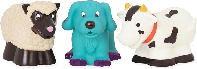 Battat – Assorted Bath Toys – 9 Pieces Animal Squirters – Pool – 10 Months+ – Bath Buddies (9 Pieces)