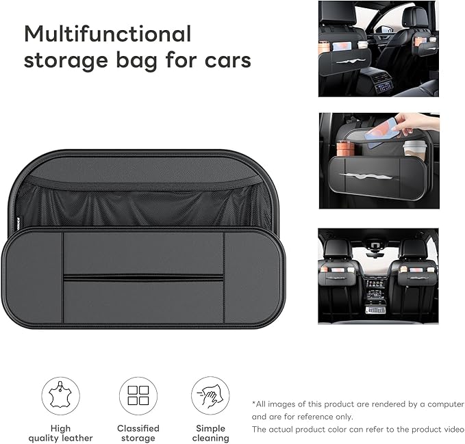 car storage bag, back storage,tissue box, rear seat storage, cup holder