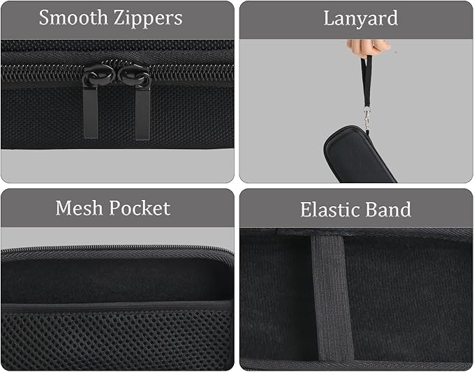 Hard Case Compatible with Ear/Infrared Thermometer, Compatible with iHealth, MILDSIX, KDT EasyEast Ear Themometer