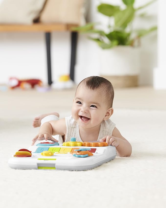 Skip Hop Baby Walker 4-in-1 Sit to Stand Convertible Light Up Walker with 40+ Activities Explore & More Age 6m+