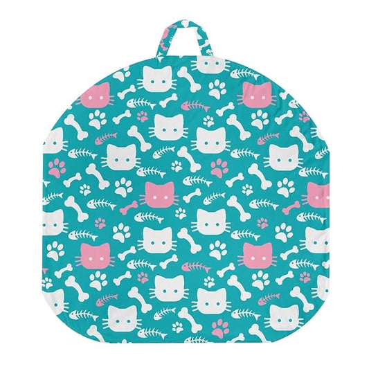 Newborn Lounger Cover, Cat Paw Print Removable Newborn Lounger Cover Soft Baby Lounger Slipcover Stretchy Infant Lounger Pillow Cover for Boys Girls