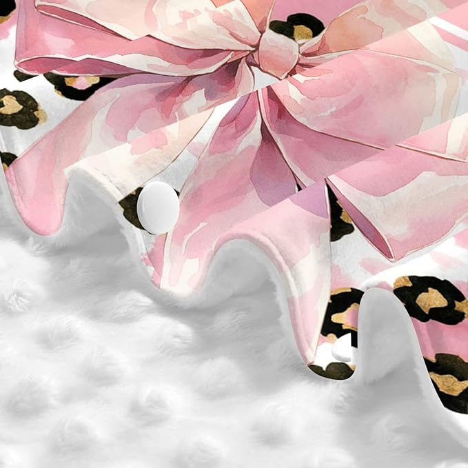 Personalized Baby Car Seat Canopy with Name, Leopard Infant Car Seat Cover, Nursing & Breastfeeding Stroller Cover, Newborn Shower Gift for Baby Girls