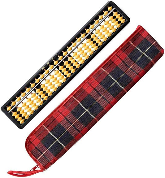 Unshudo Abacus Pack 23 Digit U-23E Solo Ban Patsk #19 Red